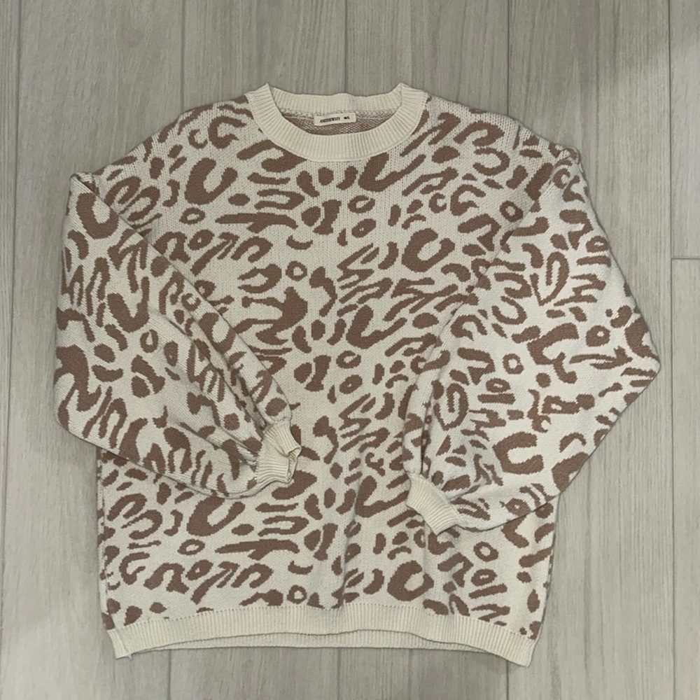 Cheetah Sweater